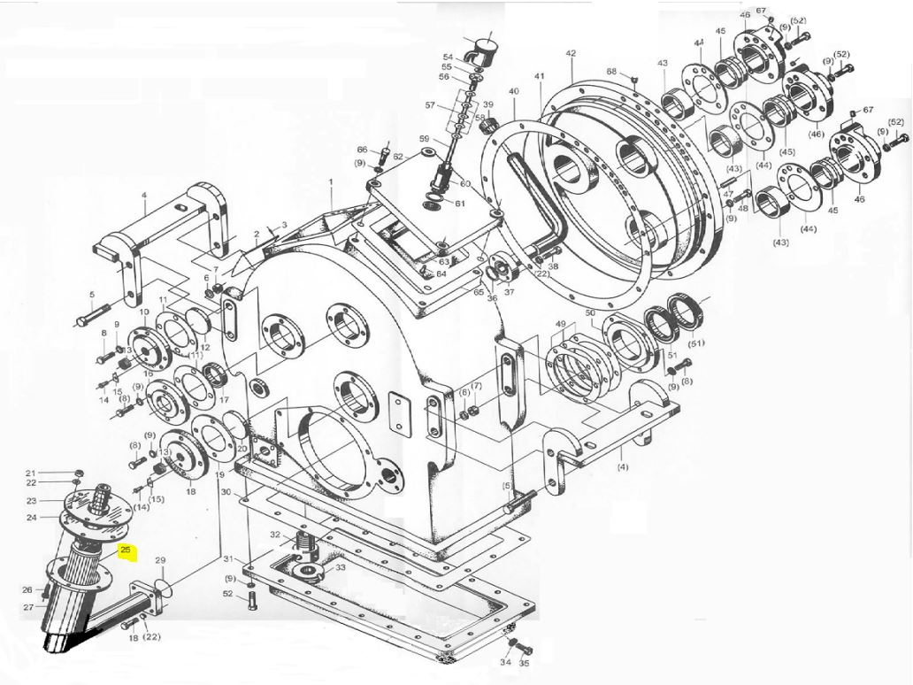 Фильтр трансмиссии WL-100x100-J (с наружной резьбой) VR Фильтр трансмиссии WL-100x100-J (с наружной резьбой) VR